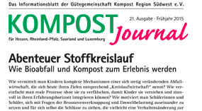 Kompost Journal | Frühjahr 2015 - Ausgabe Nr. 21