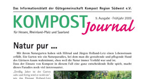 Kompost Journal | Frühjahr 2009 - Ausgabe 9