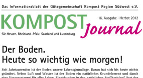 Kompost Journal | Herbst 2012 - Ausgabe Nr. 16