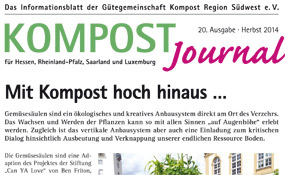 Kompost Journal | Herbst 2014 - Ausgabe Nr. 20