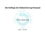 Vortrag Prof. Dr. rer. pol. Ursula Funke